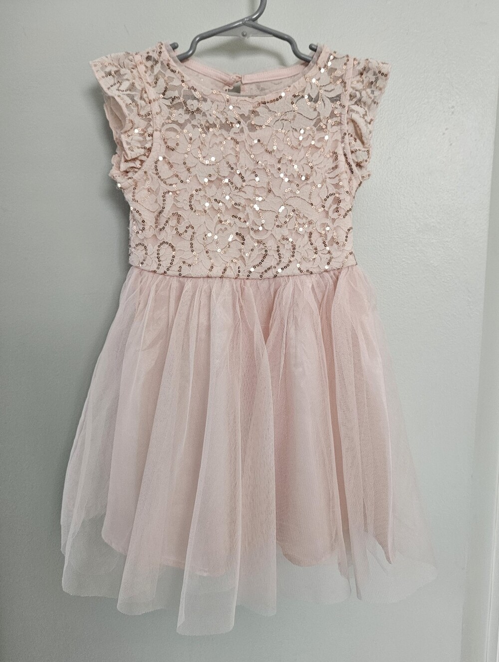 Cat & Jack| Baby Pink Color Dress With Sequin Detailing
